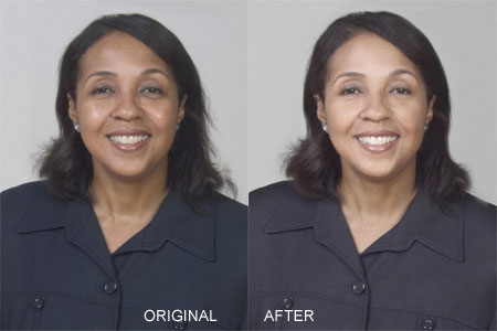 Digital retouching
