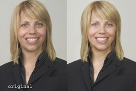 Digital retouching