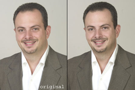 Digital retouching